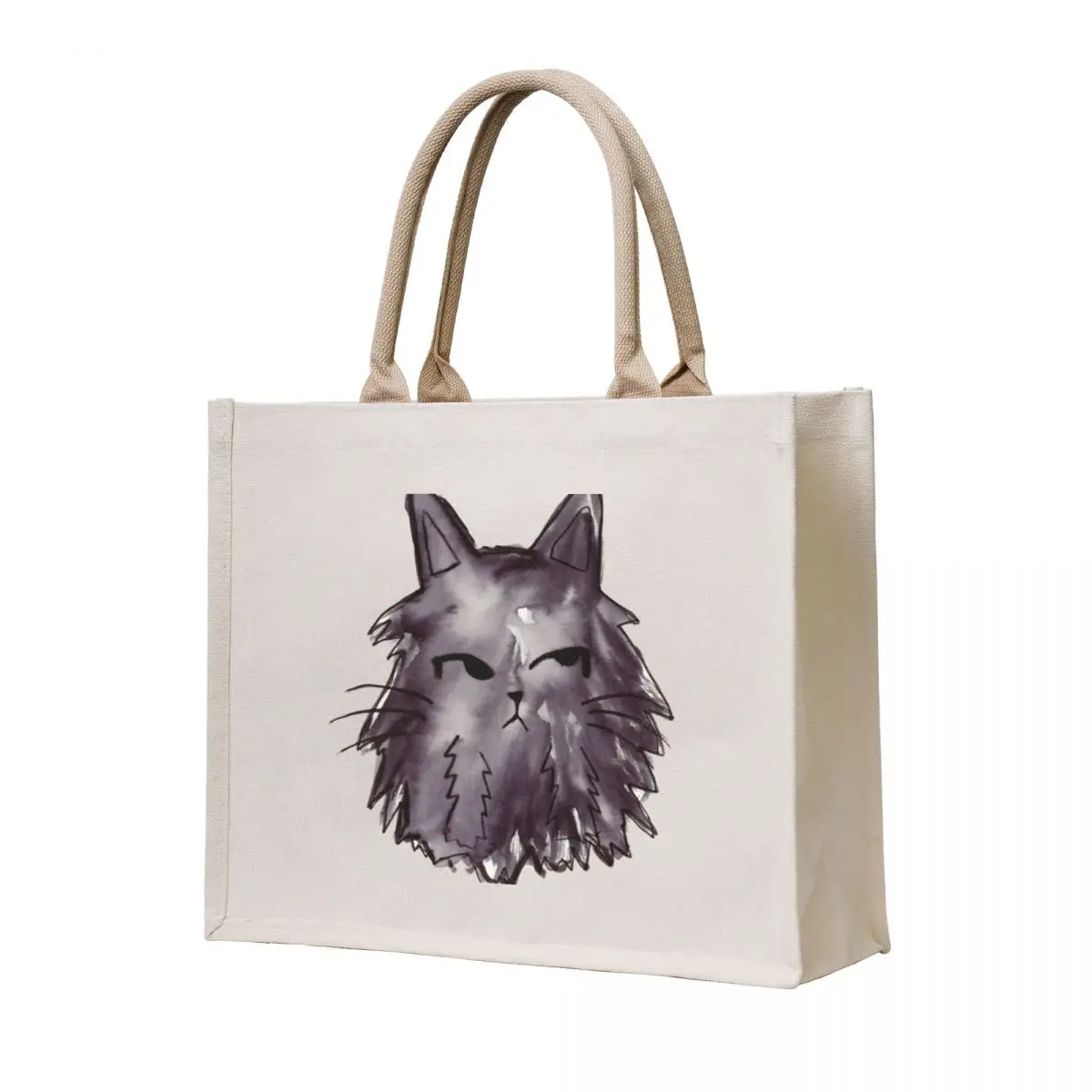 

Licorice Cat Tote Bag canvas tote Women bags shopping bag