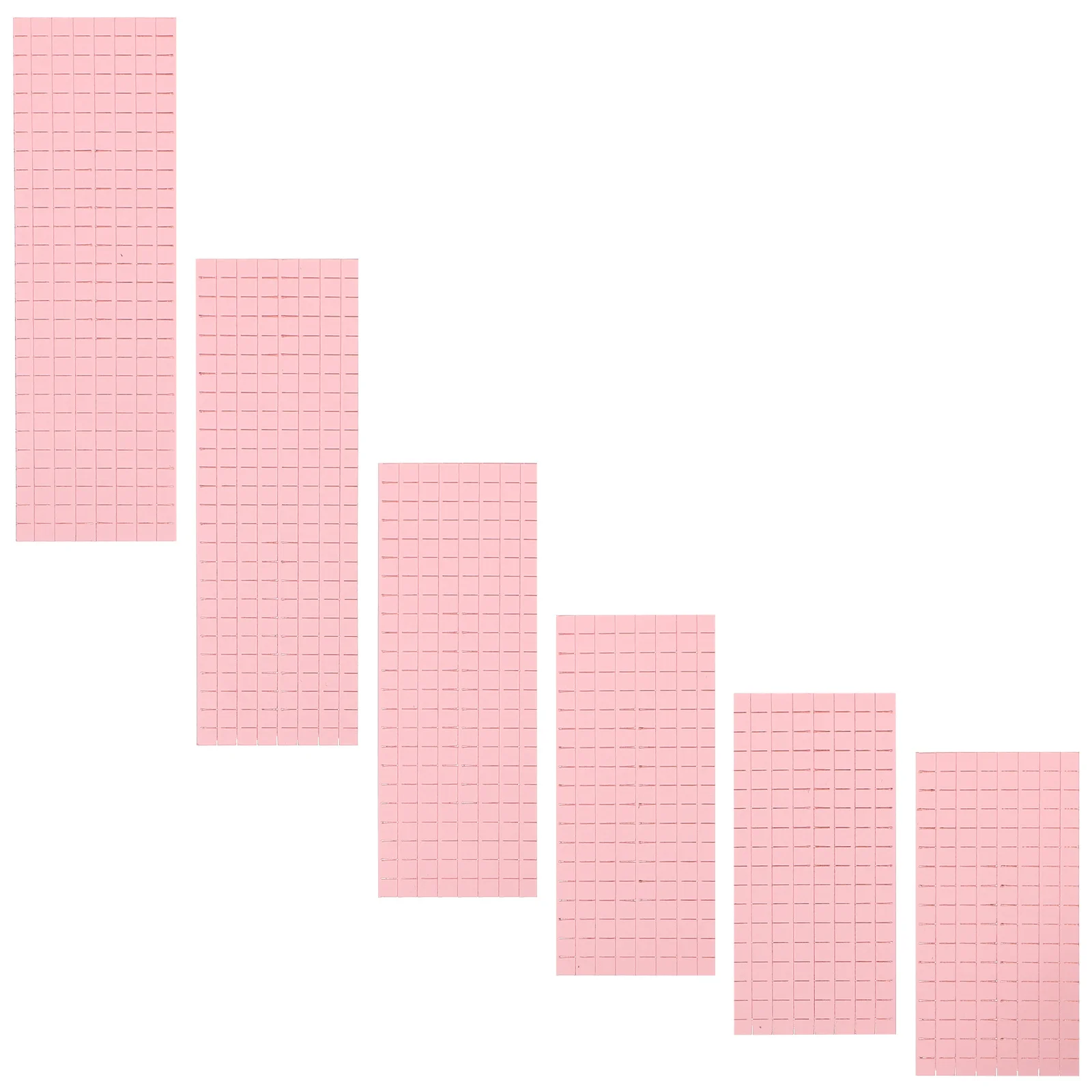 

4 Bags Mosaic Wall Sticker Clear Square Flat Back Acrylic Tiles For Diy Craft Projects Decor Supplies Marbles Stones