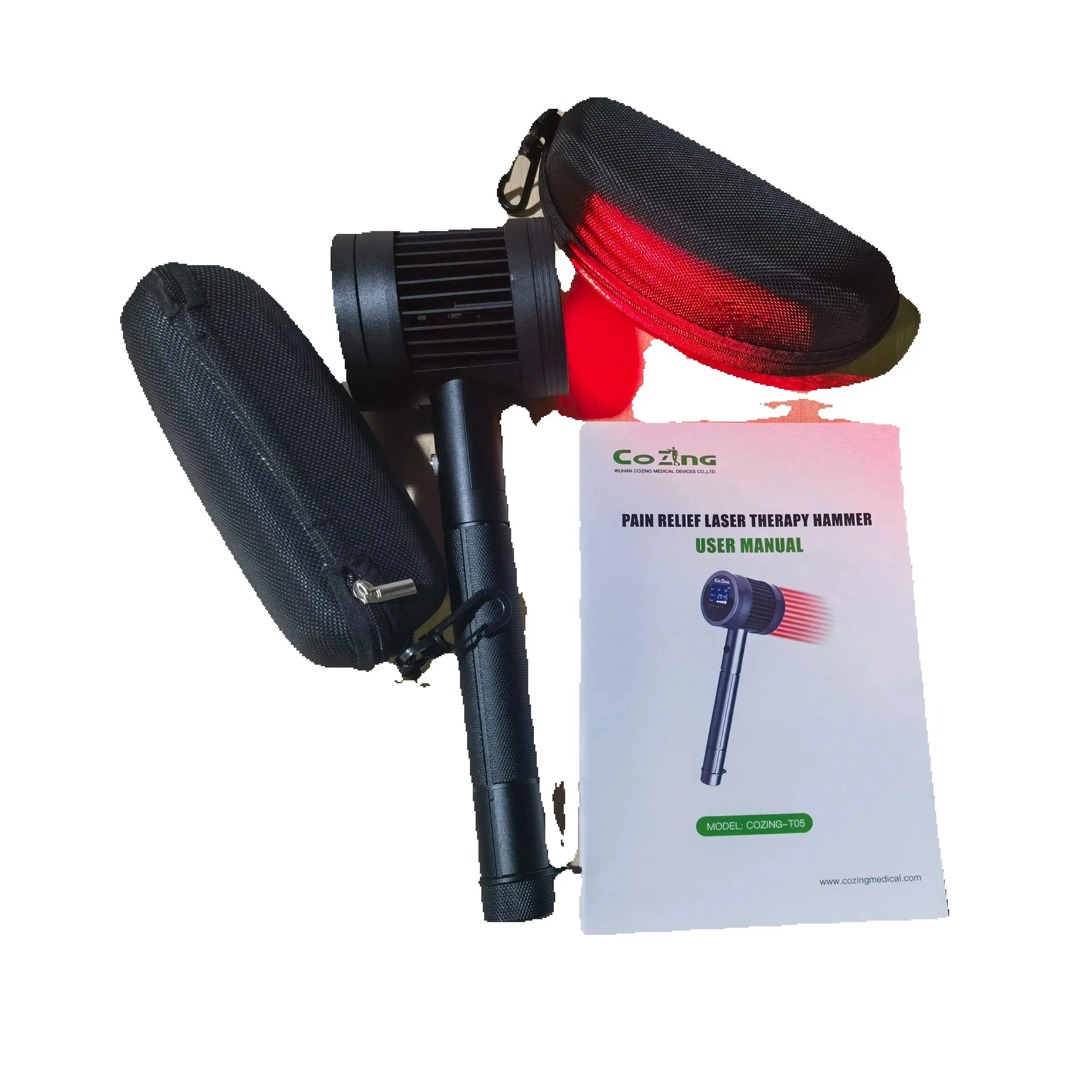 

HLKGO Best Cold Laser Therapy Device Red Laser Pain Relief Approved 650nmX19Diodes+808nmX5Diodes Light For Home Use Tendinitis