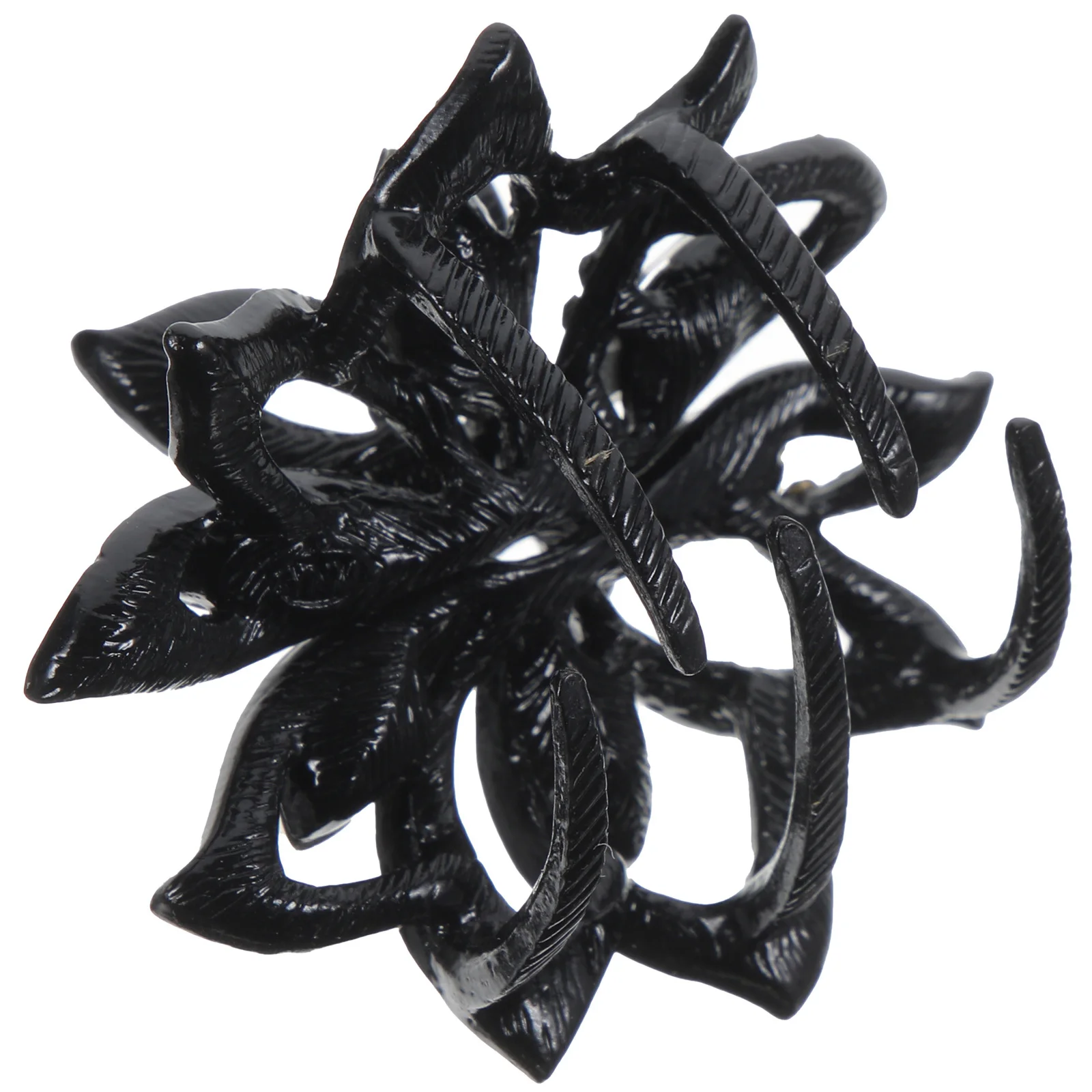 

Rhinestone Flower Hair Claw Clip Decorative Women'S Strong Hold Easy Use For Makeup Exercise Wedding Christmas Gift For Thin