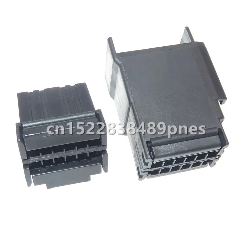 12 Pole 174058-2 174045-2 Automobile Window Lifter Assembly Socket Black Wiring Harness Connector For Car