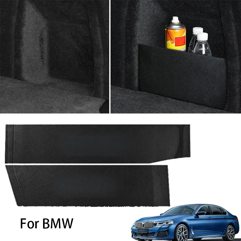 

For BMW 1/3/5/7 Series, X3, X2, X1, X5 Car Rear Trunk Organizer Side Divider Board Storage Sticker fits Accessories