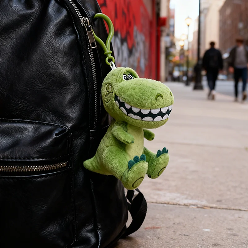 ديزني توي ستوري ريكس عناق عناق التنين أفخم دمية الكرتون أنيمي لطيف ألعاب من القطيفة المفاتيح ظهره قلادة هدايا عيد ميلاد الأطفال