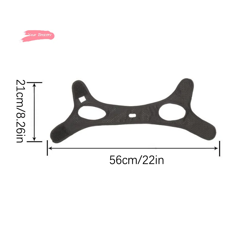 Vフェイスシェイパーリフトマッサージャー メンズ用 しわ防止 二重あごバンド スリミング美容健康 小顔ケア レッド チンケア