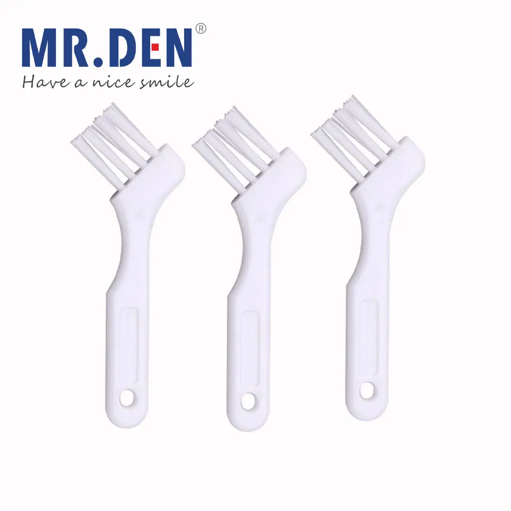 New Oral Cleaning Tools Denture Cleaning Brush Dual Heads Gum Cleaner for Men Women Multi-Layered Bristles False Teeth Brushes