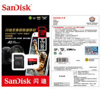 100% Sandisk Extreme Pro 1TB 512GB 256GB 128GB 64GB 32GB microSDHC SDXC UHS-I Memory Card micro SD TF 200MB/s Class10 U3 Adapter