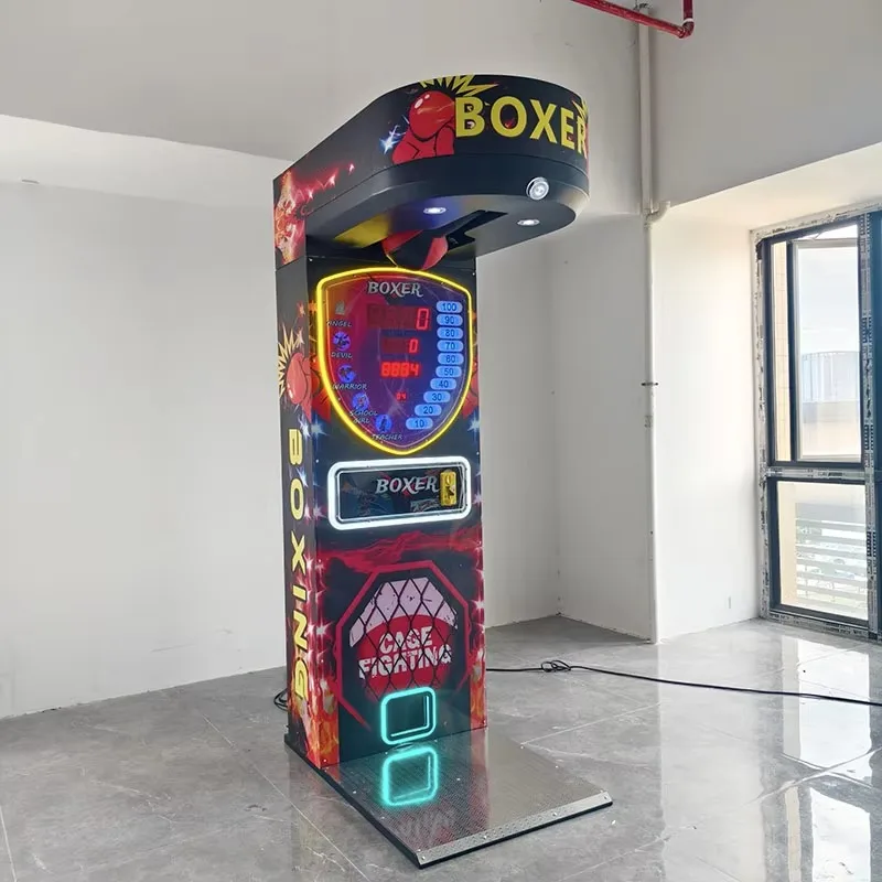 Multifunctional Coin Operated Boxing Game Console High Profit Machine For Amusement Park Taekwondo Games