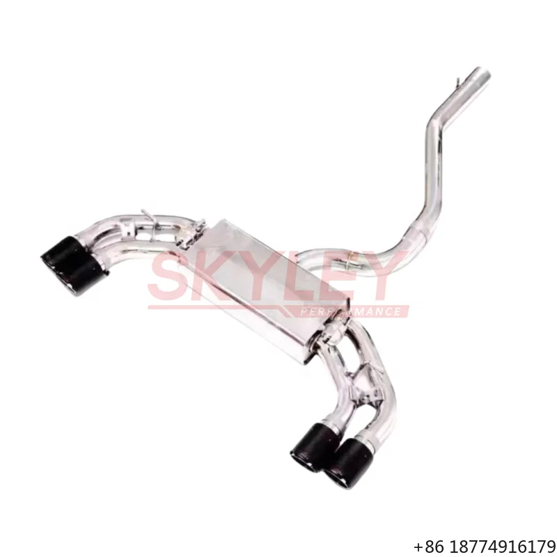 

Высокопроизводительная выхлопная система Catback из нержавеющей стали с клапаном и четырьмя насадками для TTS, TT, TTRS, MK2, MK3 (Valvetronic)