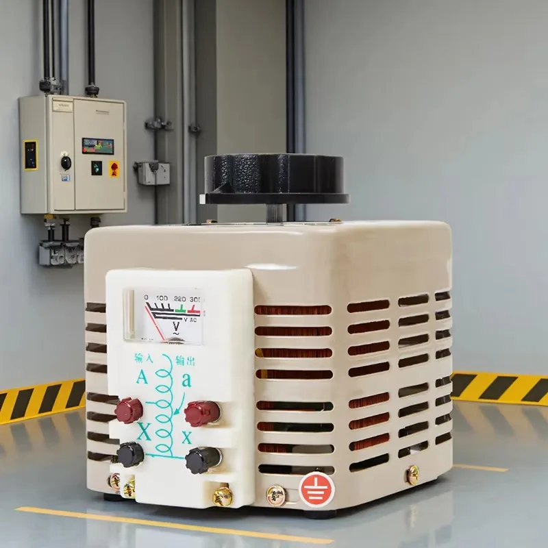 Copper Voltage Regulator TDGC2-0.5KVA 1KVA 2KVA Industrial Voltage Regulator Output 0-250V/0-300V Ac Voltage Regulator
