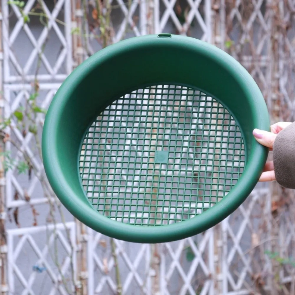 Filtering Function Gardening Soil Sieve Plastic Multi-Size Mesh Gravel Filter Tool Uniform Aperture Soil Filter Mesh