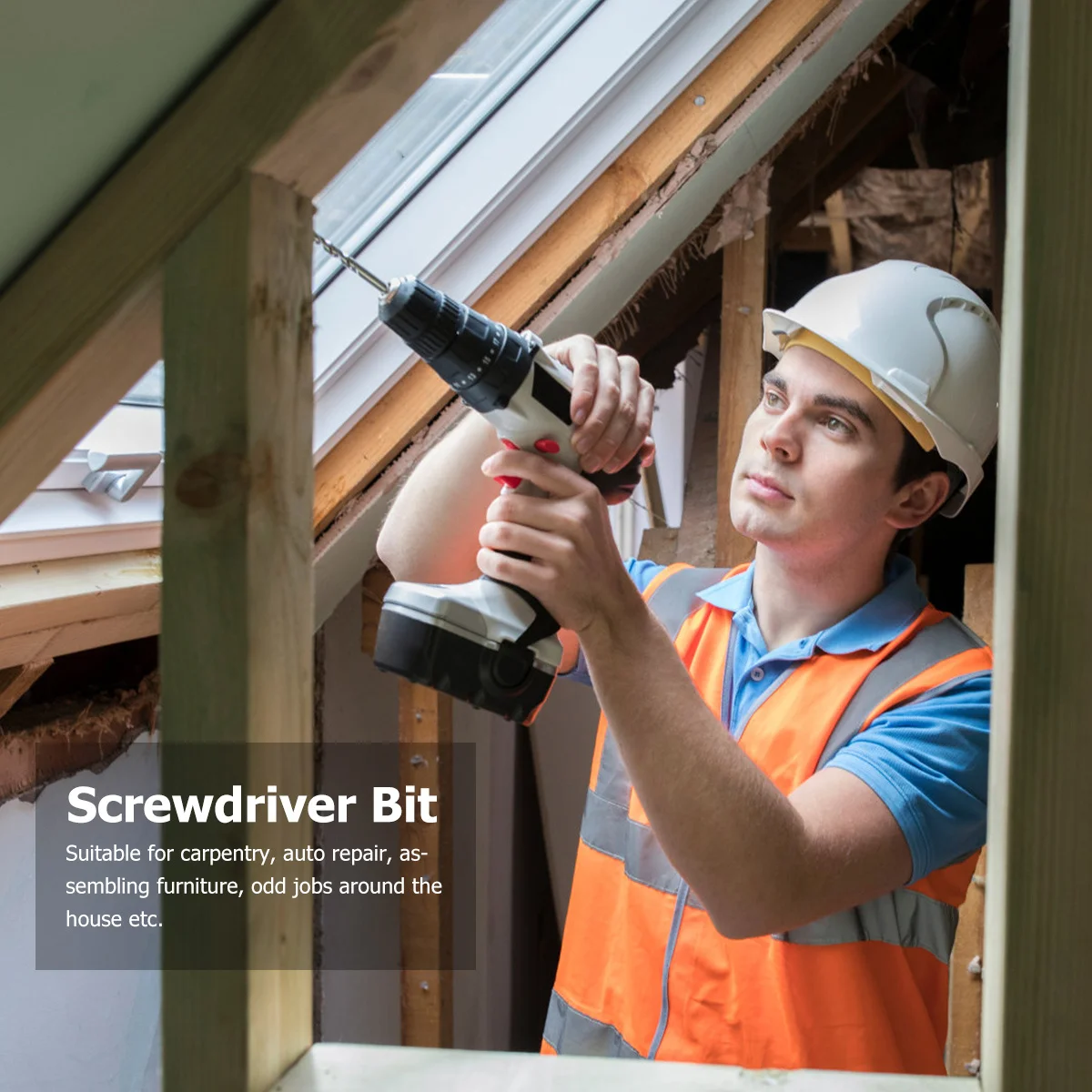 

5Pcs Screw Positioning Bit Hardened Wear Resistant Driver Bits Set for Furniture Repair Carpentry and Household Projects