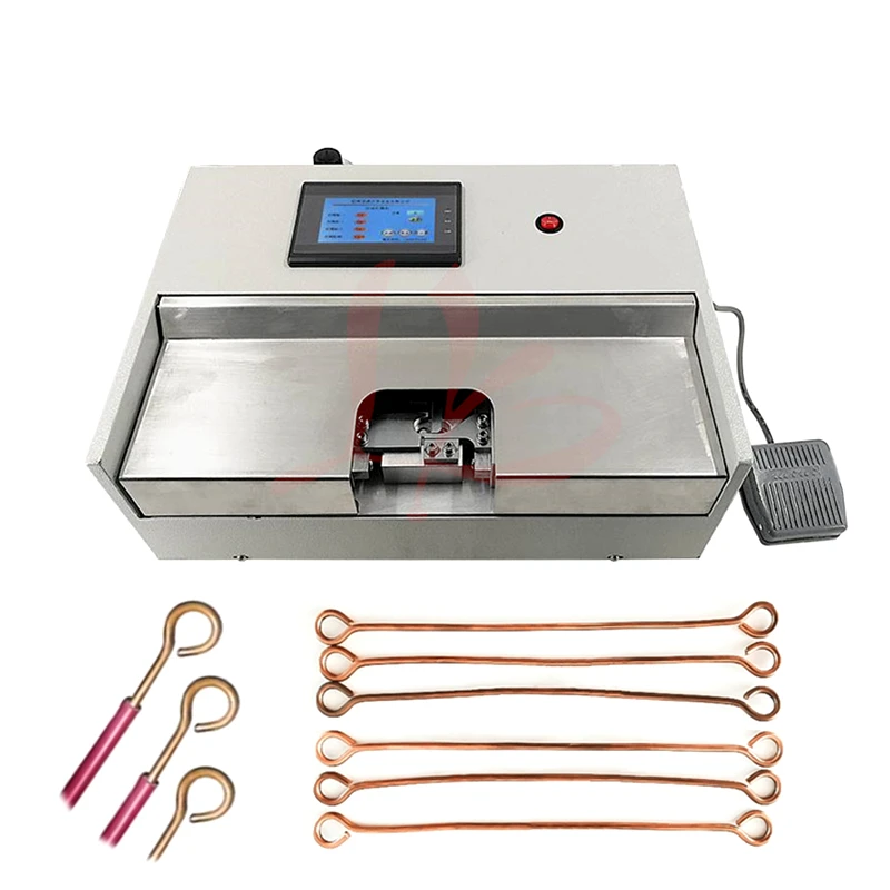 Automatic Pneumatic Wire Loop Wire U-shaped Semi-circular Arc Line Making Bending Machine For Metal Bending Circular Diameter