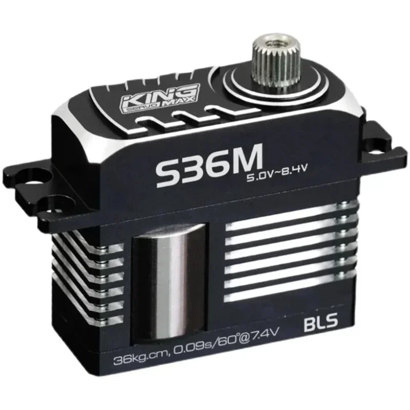 UniFlyOriginal S36M 52g 36kg.com 7.4V Steel Toothed Metal Shell High-voltage Digital Helicopter Brushless Medium-sized Servo Mo