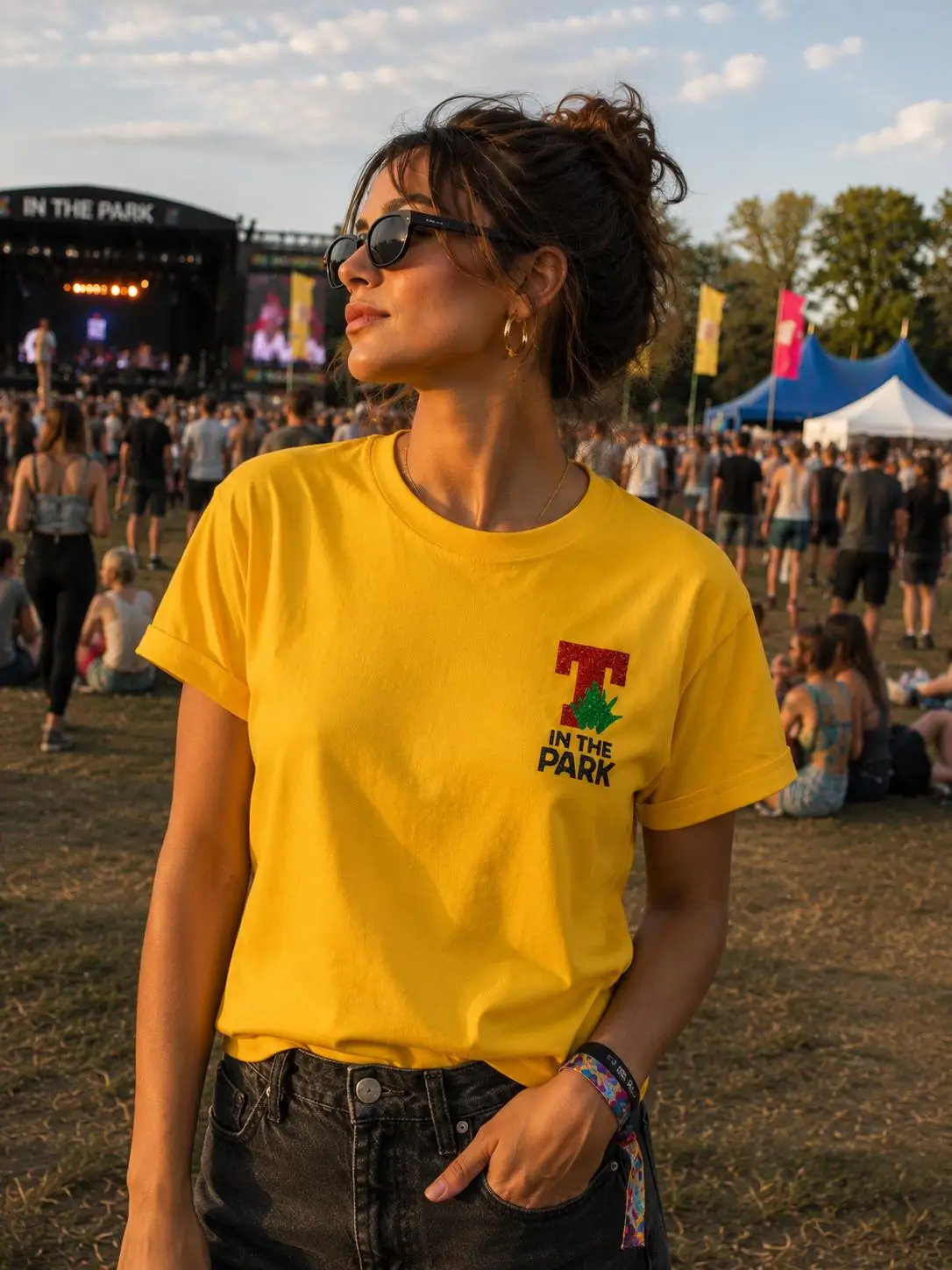 Iconic T in The Park TITP Tee Glitter - Scotlands Favourite Festival