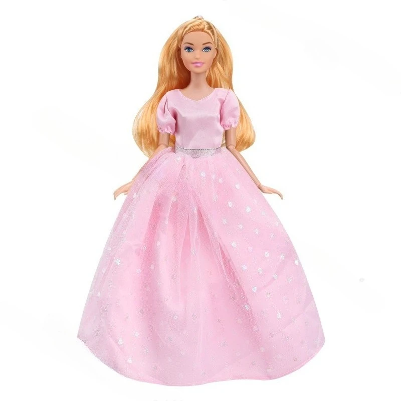 1 Piece 30cm Lady Doll With Clothes Princess Dress Play House Toy for Children