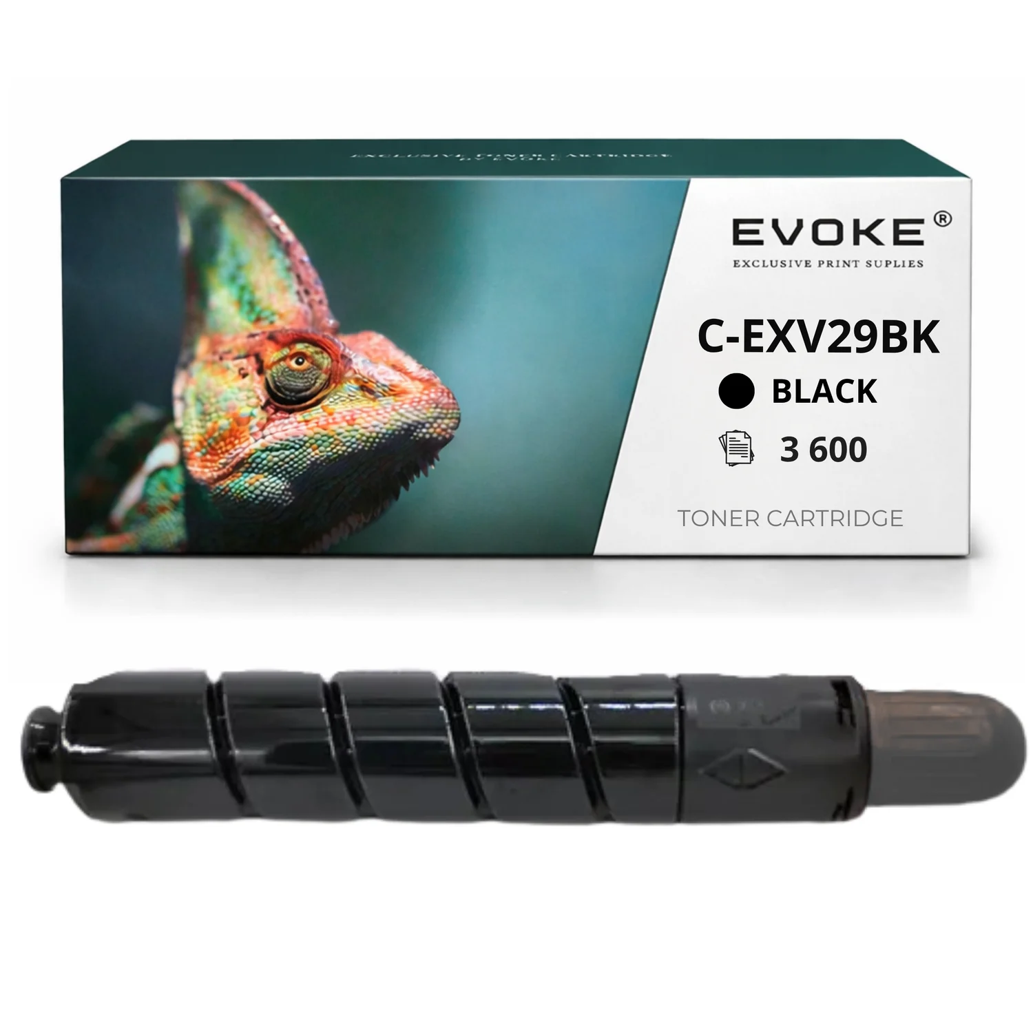 Evoke Compatibele Toner voor Canon C-Exv29Bk Cexv29Bk C-Exv29 Cexv29 2790B002 Zwart 36000 Pagina's Ir C5035I C5235I