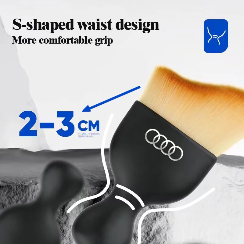 Car Cleaning Tool Air Conditioner Air Outlet Cleaning Brush Car Brush for Audi Quattro A5 B7 Q7 A3 A4 B8 A6 TT R8 A8 A7 Q5 Q3 C7