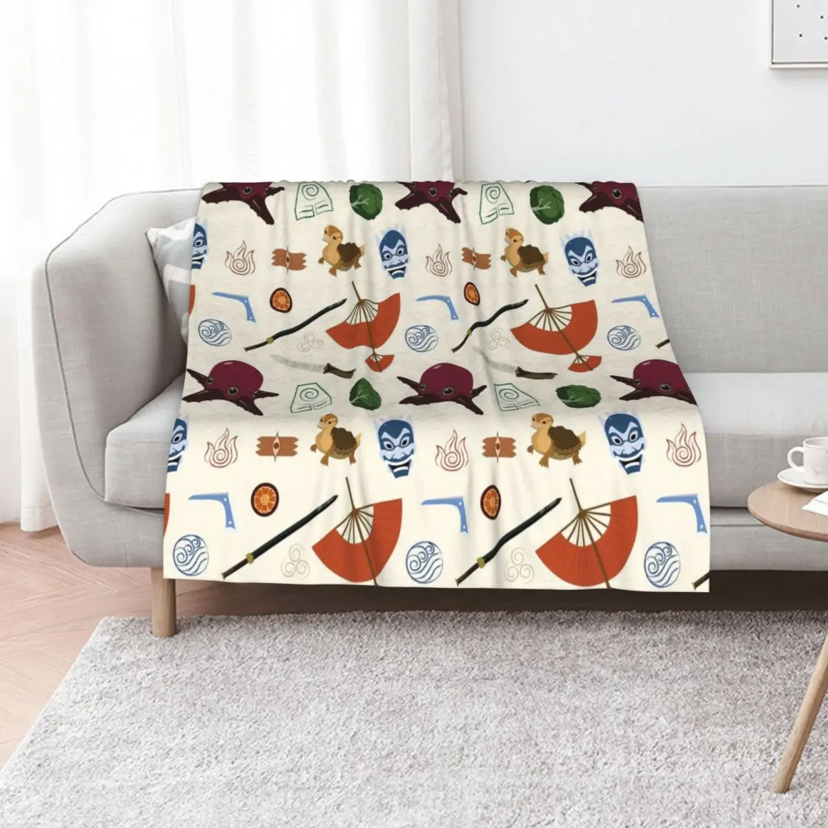 Avatar Medley Throw Blanket All Season Lightweight Soft Blanket for Bed