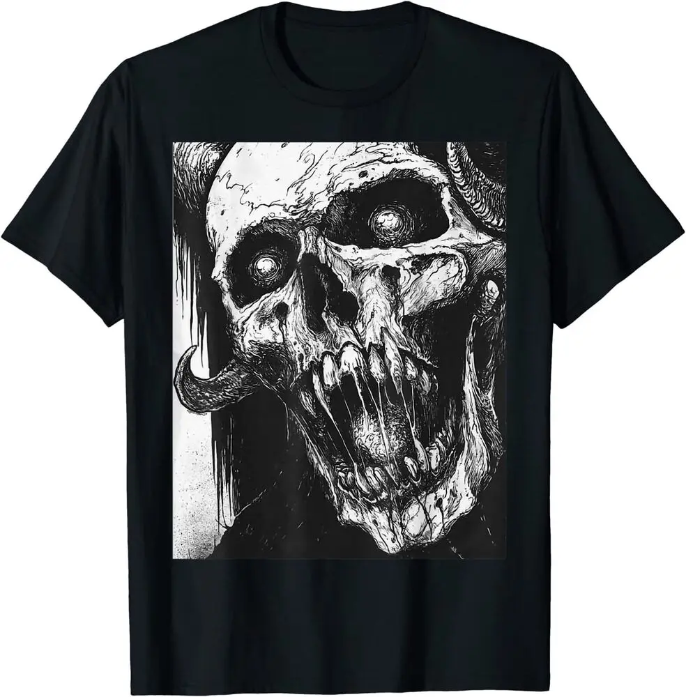 NEW Occult Gothic Dark Unholy Witchcraft Grunge Emo Goth T-Shirt  Tees Cotton Luxury brand vintage oversized