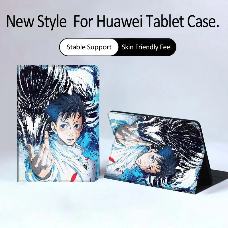 

Manga J-Jujutsus K-Kaisens For Huawei MatePad Pro Air 12 X Honor Pad 8 V8 9 13 GT GT2 3 12.6 13.3 Inch Tablet Case