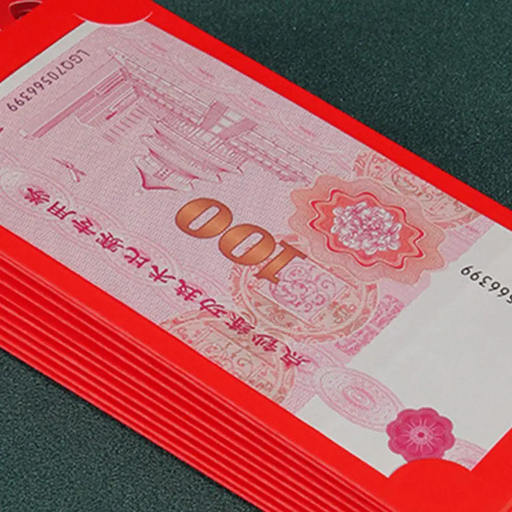 Tas hadiah kreatif Tahun Baru bentuk kipas amplop merah 2025 Hongbao harapan terbaik Festival Musim Semi Cina kantong uang saku merah