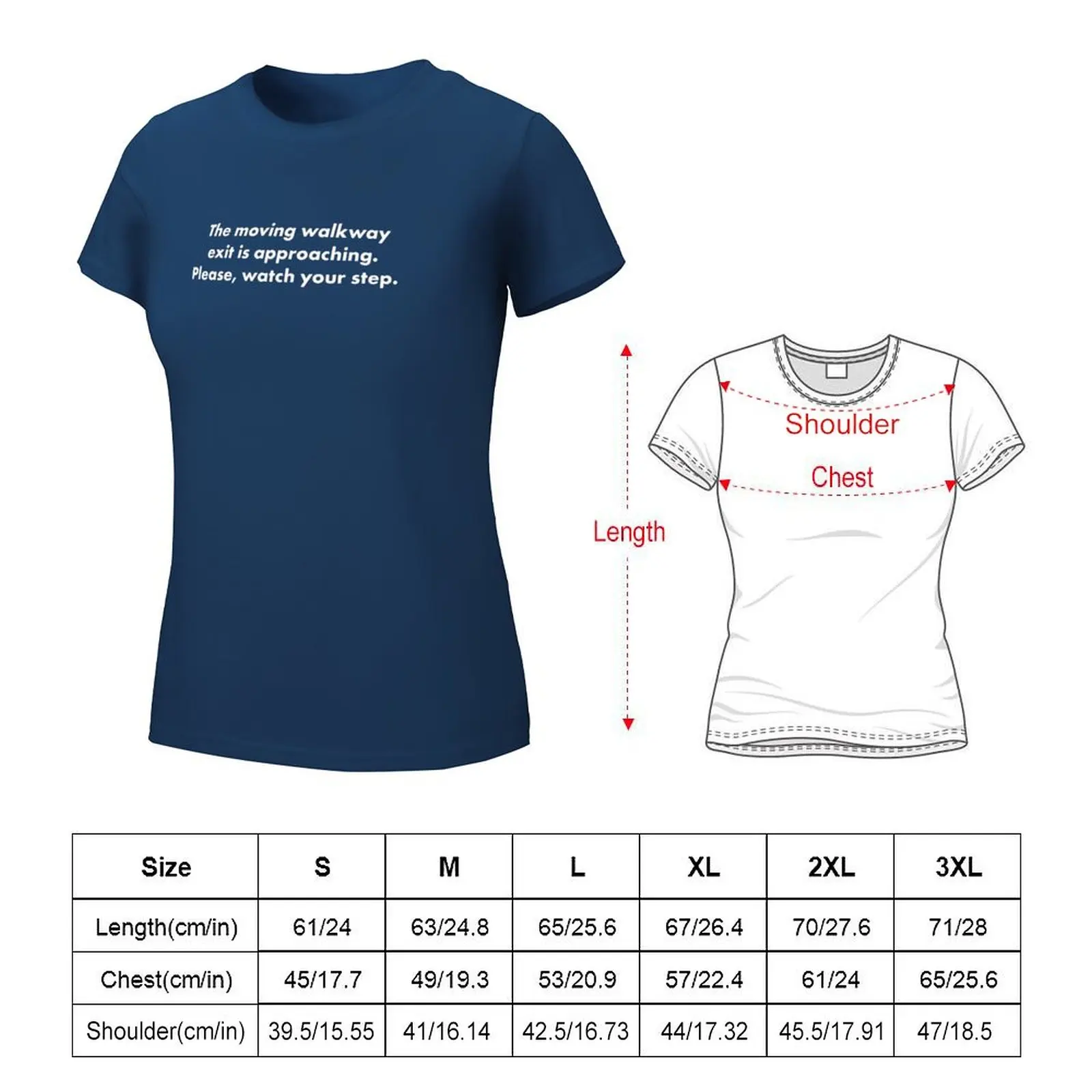 Please, Watch Your Step... T-shirt summer tops vintage clothes aesthetic clothes t shirts for Women loose fit