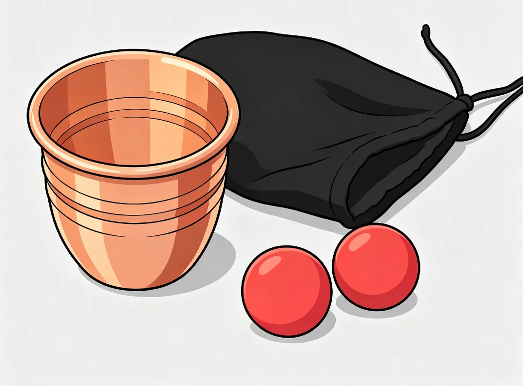 Super Copper Chop Cup Stage Magic Tricks Magnetic Balls Magia Close-Up Illusion Prop for Professional Magicians Performance