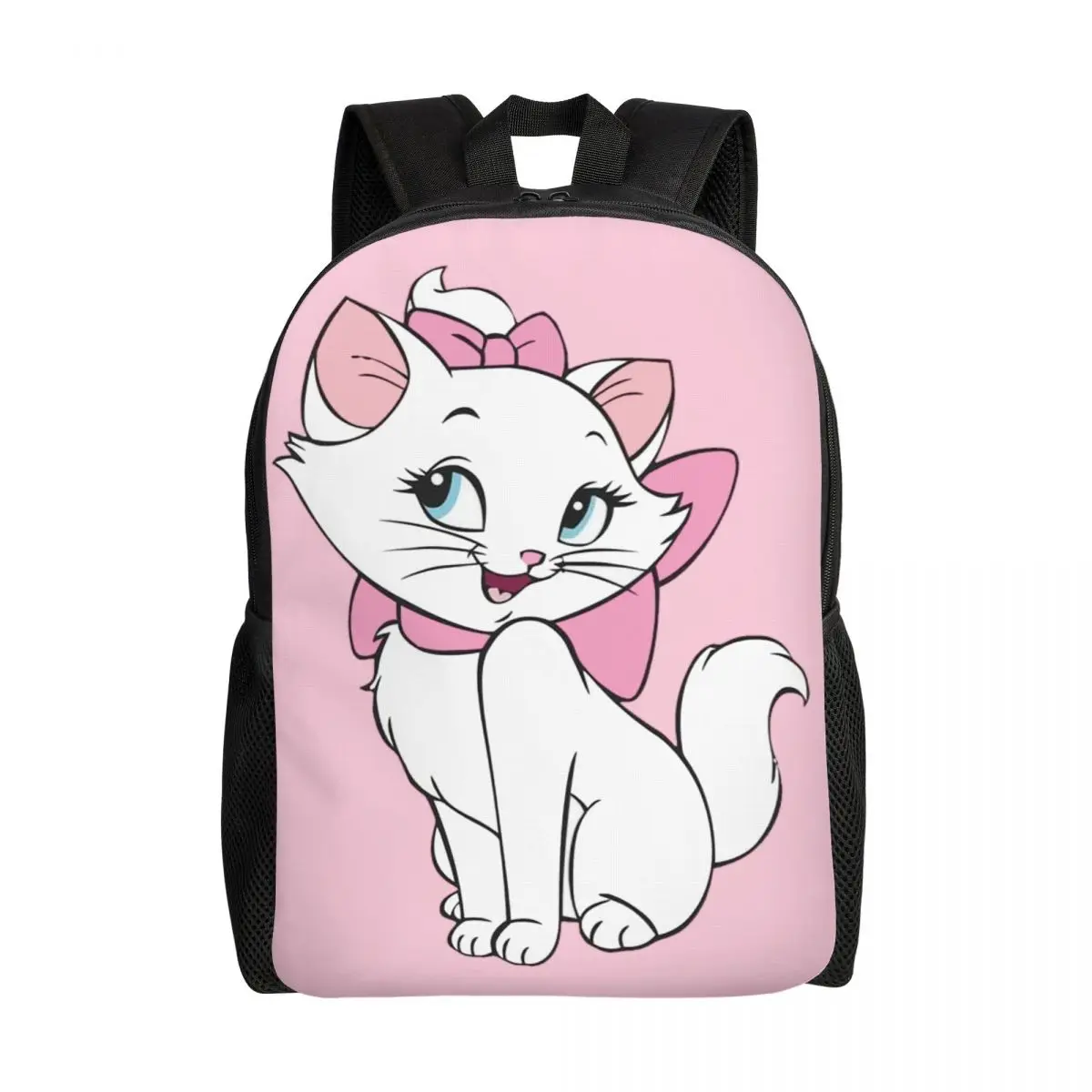 

Пользовательский милый Мария девчачий кот котенок дорожный рюкзак для женщин и мужчин школьный компьютерный рюкзак забавные животные студенческий рюкзак сумки