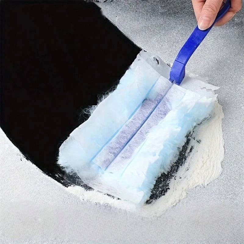 20-100pc Disposable Duster Refills Handle Not Included Replaceable Dusting Cloth Table Dust Cleaning Tools for Home Office Blind