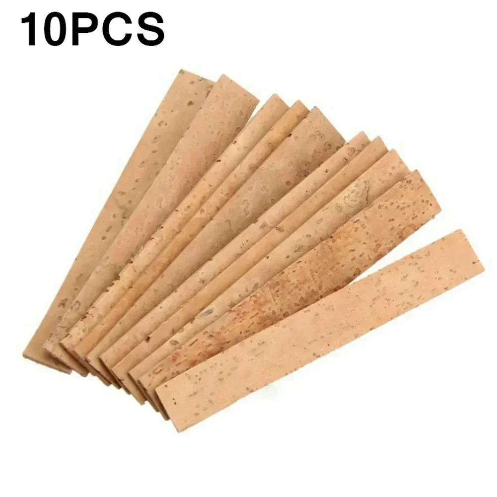 10pcs Clarinet Cork Bb Joint Corks Sheets For Instruments 81*11*2mm Great Neck Cork For Clarinet Hot Sale 2024