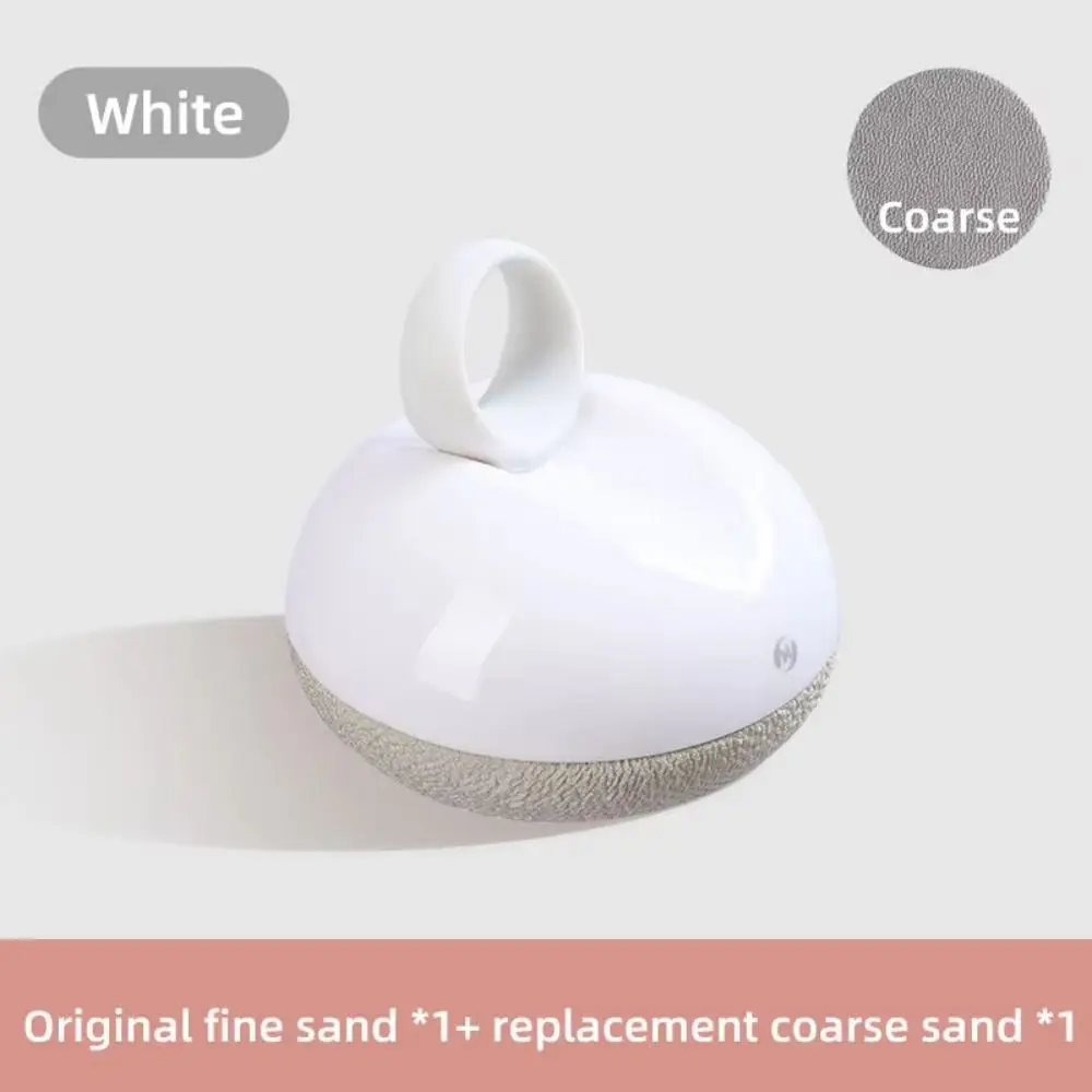 Ergonomic Handle Body Scrubbing Brush Replaceable Coarse Sand Cover Deep-Cleaning Bath Cleaning Scrubber Dirt Removal