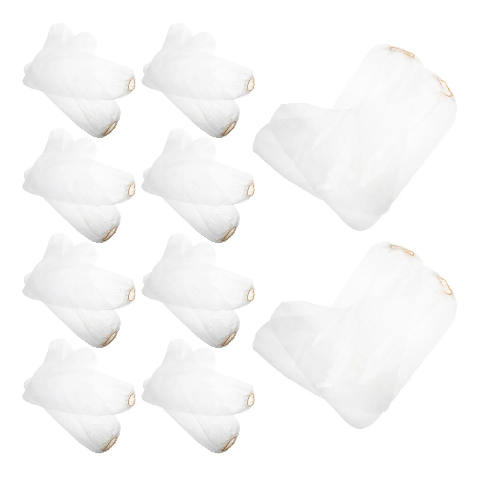 

10 пар одноразовых водонепроницаемых чехлов для обуви, толстые непромокаемые чехлы для обуви для путешествий, кемпинга, пеших прогулок, активного отдыха на природе