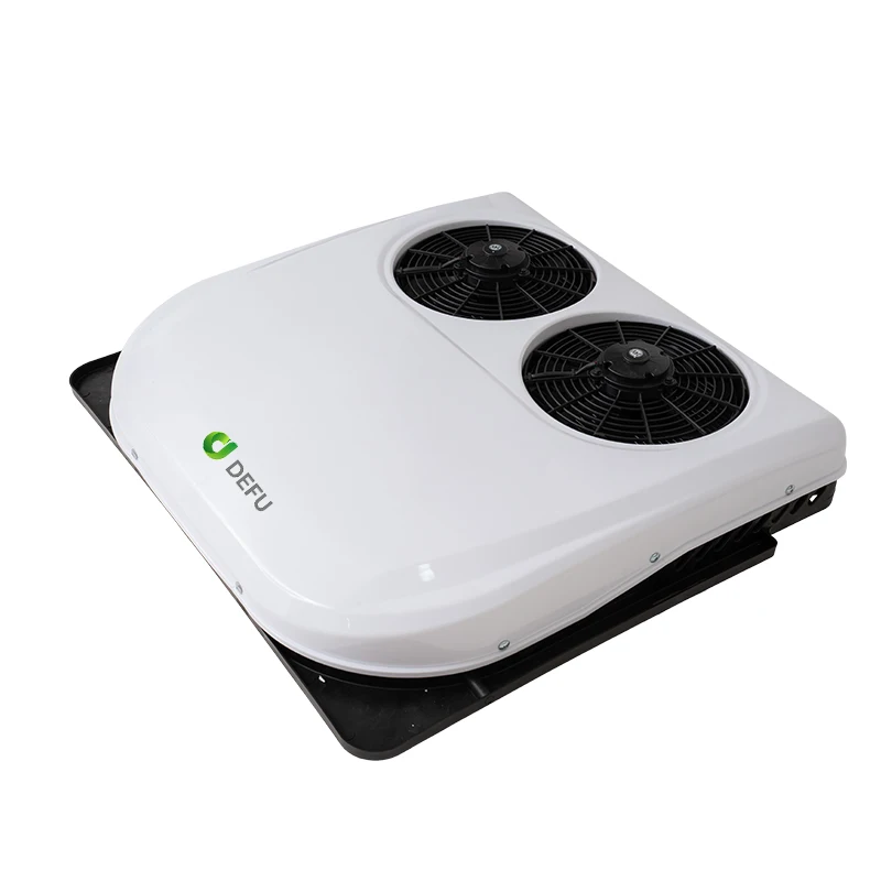 

Rooftop Double Fan Auto Remote Control Brushless Air Conditioning Systems 12v 24v Rv Air Conditioner For Car Truck