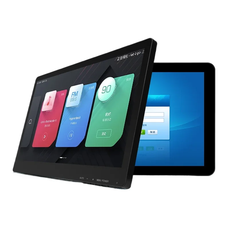 

Inch plastic shell pure flat capacitive touch display industrial control screen