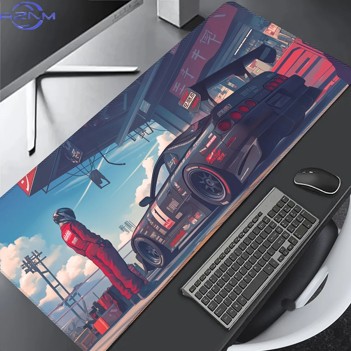 New Arrivals Sports Car Mouse Pad  Gaming Accessories Office Gamer Keyboard Desk Mat Non-Slip Laptop Large Anime Mousepad