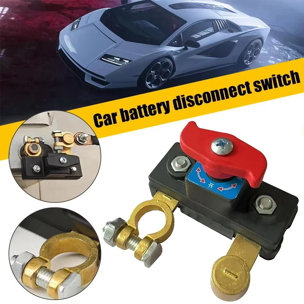12V Auto Batterie Cut Off Schalter Trennen Isolator Cut-off Power Cutoff Schalter Auto Batterie Power Terminal Link schalter Aus Teile
