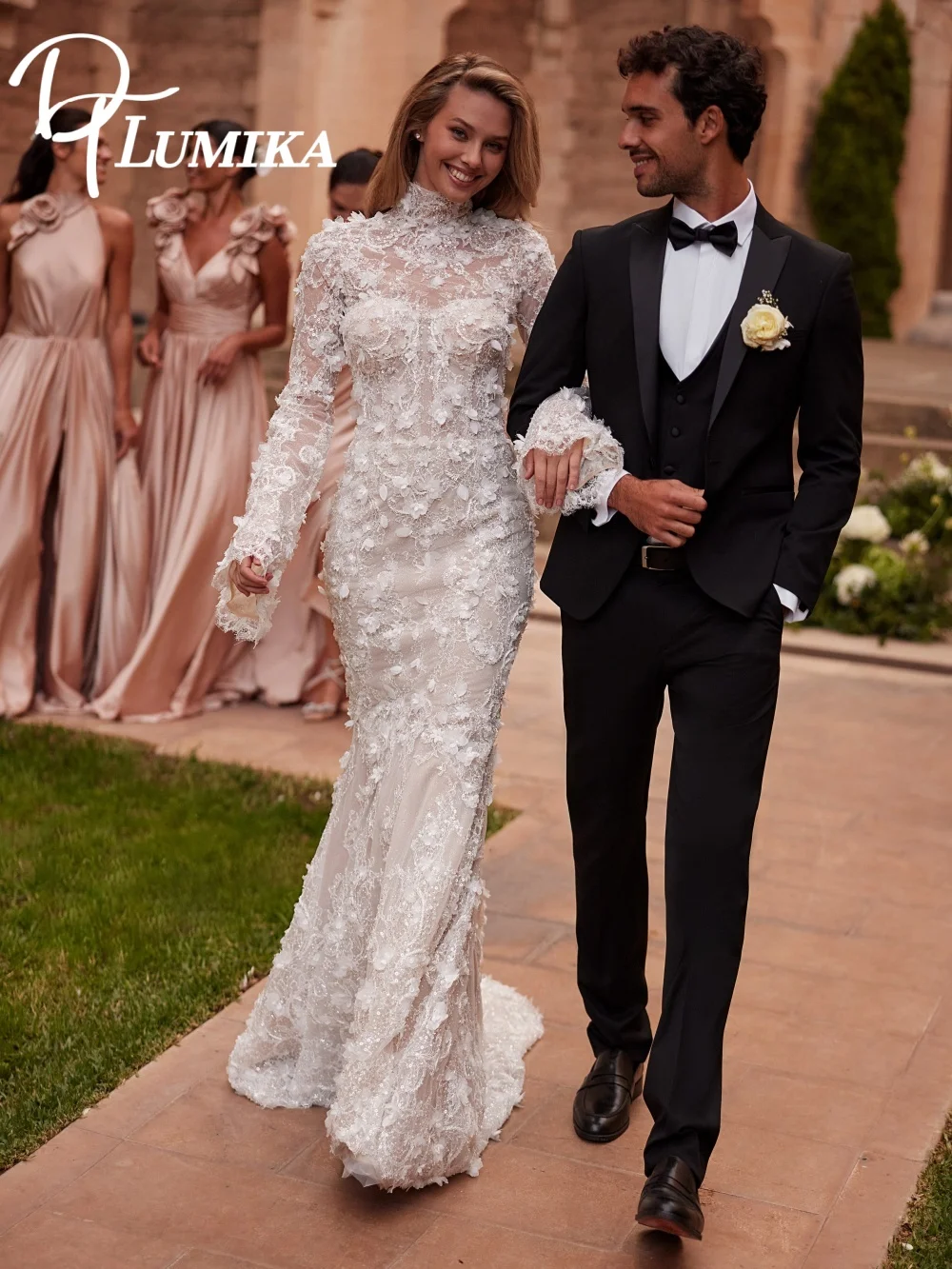 Sexy Cut-Out Waist Wedding Dress 2026 Classic Sleeveless Lawn Bridal Gown Trendy A-Line Floor-Length Dress Customized