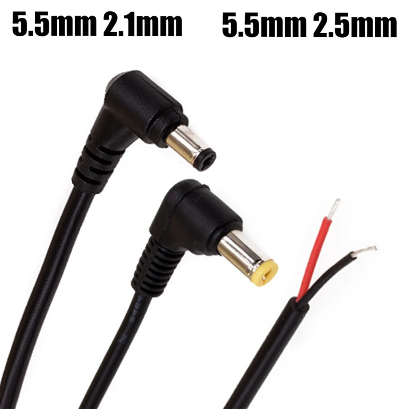 

Прямоугольные разъемы питания постоянного тока 5,5 мм 2,1 мм 2,5 мм 15/30/50/100/150/200 см зачищенный кабель питания постоянного тока для светодиодной ленты, камеры видеонаблюдения