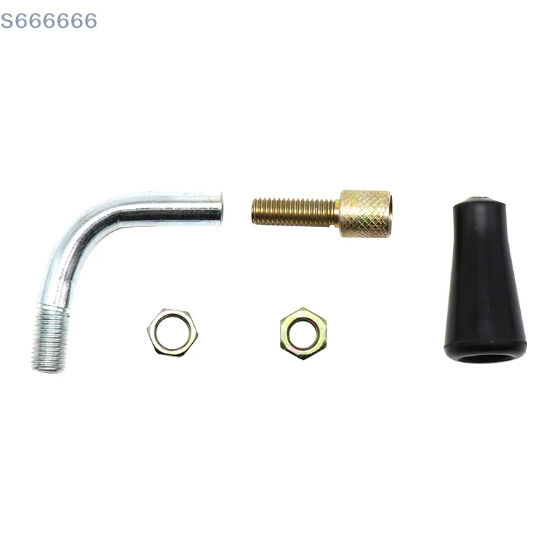 

Racing 90-degree Throttle Cable Sdjuster For PHBG Keihin PWK PJ PWM PE Mikuni TM VM Carburetor Throttle Cable Tube