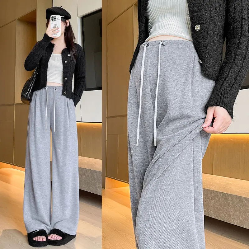 Maternity Maternity Pants Belly Support Wide Leg Thin Casual Straight Pregnant Women Spring Autumn Winter Travel Daily Work Wear - Aliexpress Deal