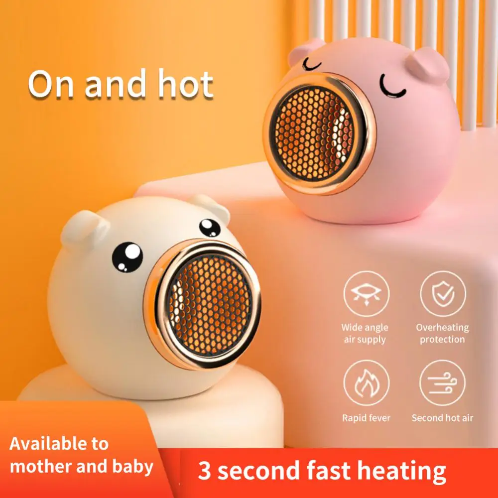 Room Heater Mini Available Tomother And Baby Household Fast Heat Heater 3 Second Fast Heating New 2025 Desktop Fan Usb For Room