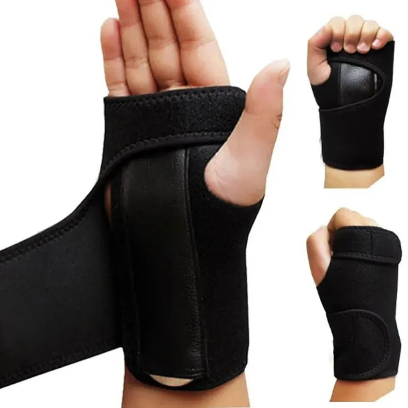 Adjust Splint Sprains Arthritis BandBandage Orthopedic Hand Brace Wrist Support Finger Splint Carpal Tunnel Syndrome