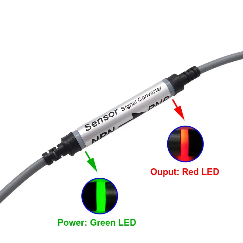 Sensore di alto livello a basso livello convertitore PLC segnale PNP a NPN interruttore fotoelettrico di prossimità NPN a PNP