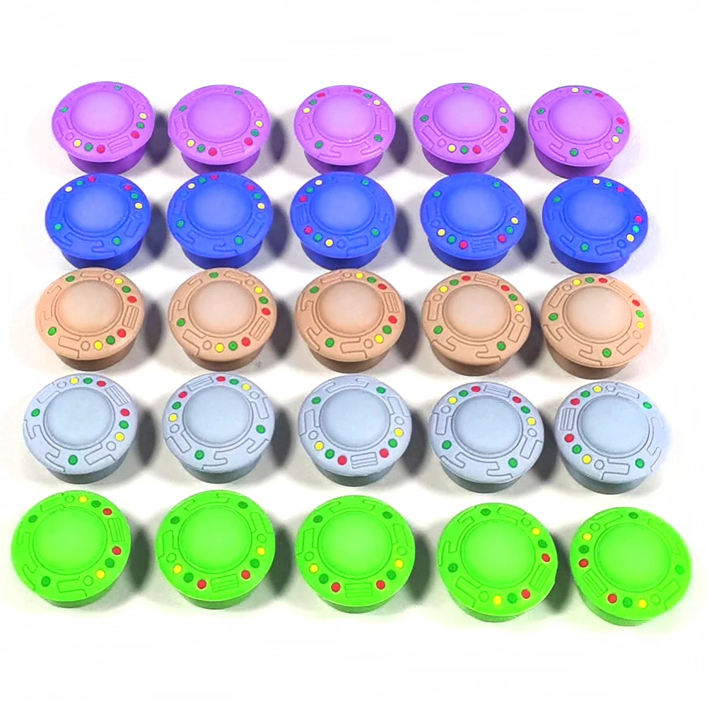 10Pcs 5ml Silicone Jar Slicks Nonstick Container  Bottle Oil Storage Case Face Cream Jars Cosmetic Smoking Accessories Home