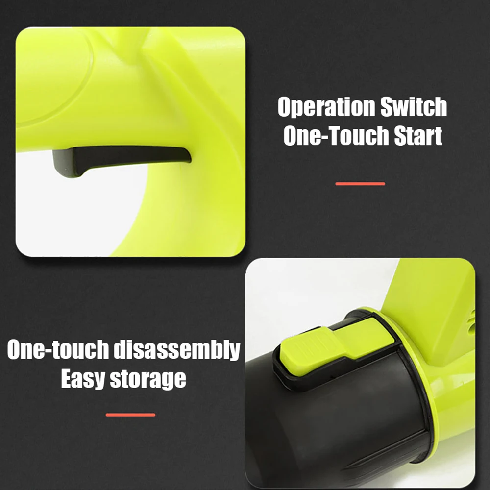 เครื่องเป่าลมไร้สาย เครื่องเป่าลมแบบใช้แบตเตอรี่ เครื่องเป่าลมอเนกประสงค์ เครื่องเป่าลมน้ำหนักเบา เครื่องเป่าหิมะ เครื่องกำจัดใบไม้ในสวน