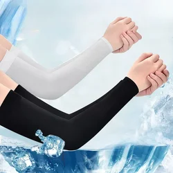 Arm Sleeves Warmers Sports Sleeve Sun UV Protection Hand Cover Cooling Warmer Running Fishing Cycling Football Basketball