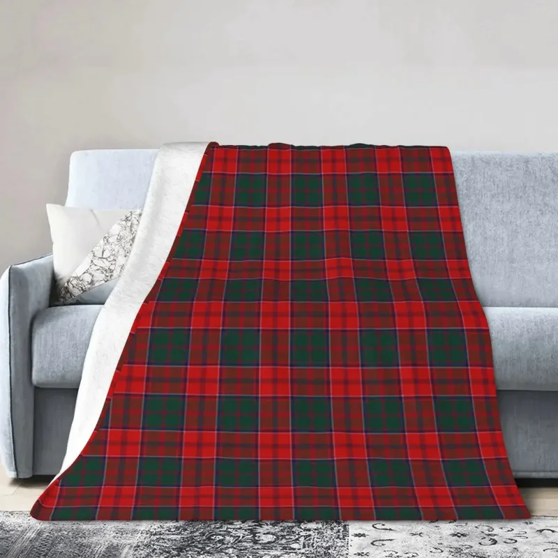 

Clan Grant Tartan Blankets Soft Warm Flannel Throw Blanket Bedspread for Bed Living room Picnic Travel Home Sofa