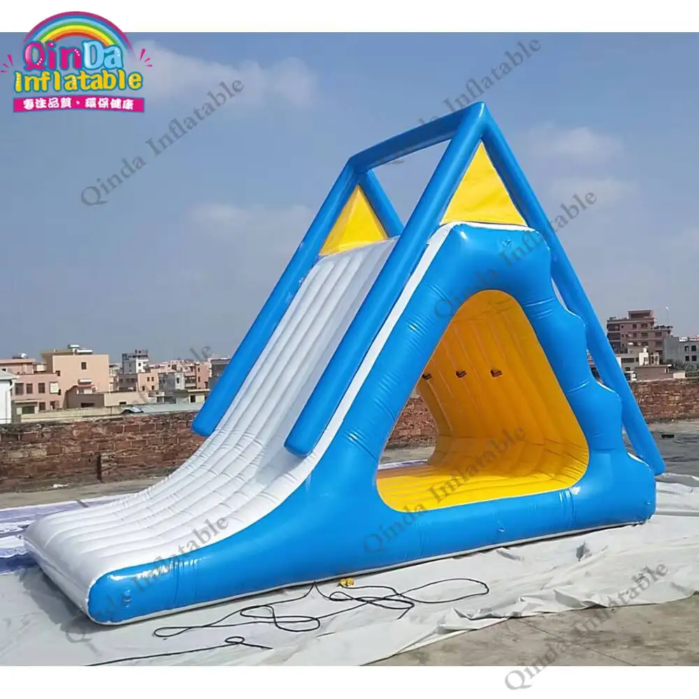 5M Inflatable Pool Water Slide Floating Inflatable Sea Slide For Water Play Games