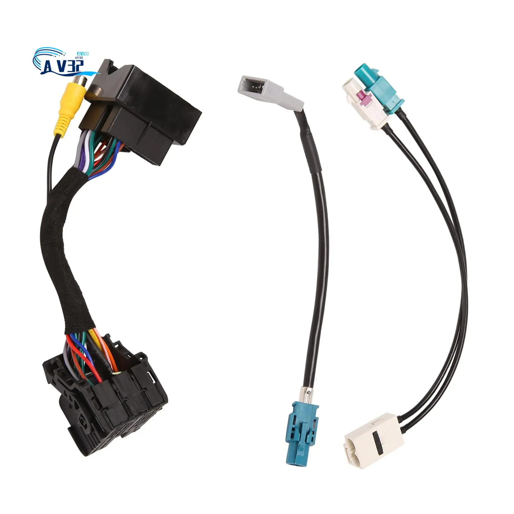 

AV32-Radio RCC NAC Wireless Adapter MRN Cable Radio SMEG, SMEG+ Replacement NAC, RCC Cable For Citroen