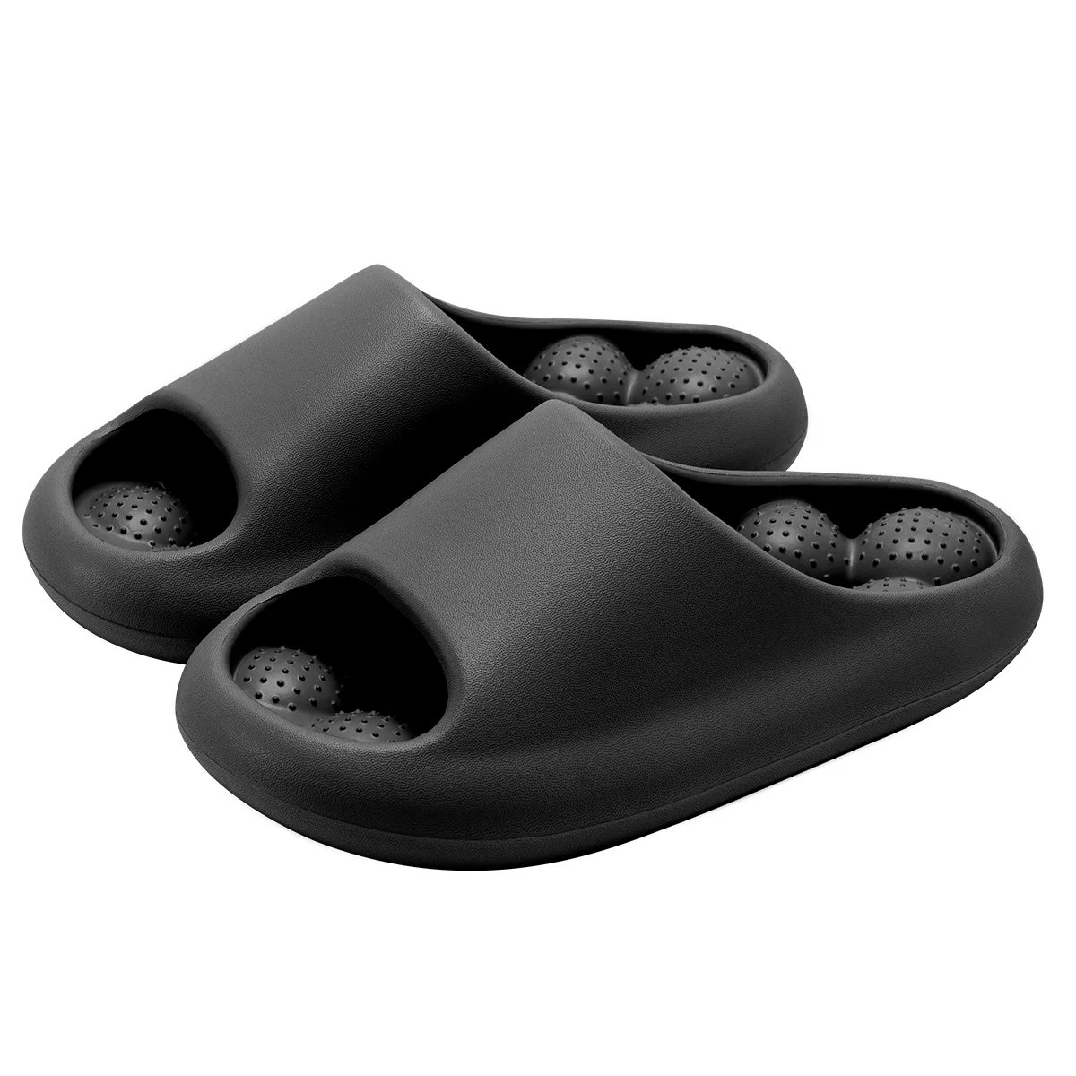 EVA Unisex Bathroom Slippers Water Leakage Massaging Indoor Slippers Comfortable Breathable Casual Slippers image 4